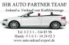 Auto verkaufen bei Autoankauf Export! Hier bundesweiter Gebrauchtwagen Ankauf!