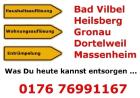 ENTRÜMPELUNGEN - WOHNUNGSAUFLÖSUNGEN - HAUSHALTSAUFLÖSUNGEN - Tel.: 0176 7699116