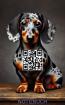Notizbuch Amerikanischer Dackel, Teckel, Dachshund, Das perfekte Geschenk für Li