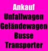 Ankauf von Nutzfahrzeuge, Kleintransporter, Busse, LKW, Wohnwagen, Wohnmobile