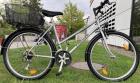 Damenfahrrad MTB Fischer, Räder 26 Zoll, Rahmenhöhe 49,5 cm, 18 Gänge, Schutzble